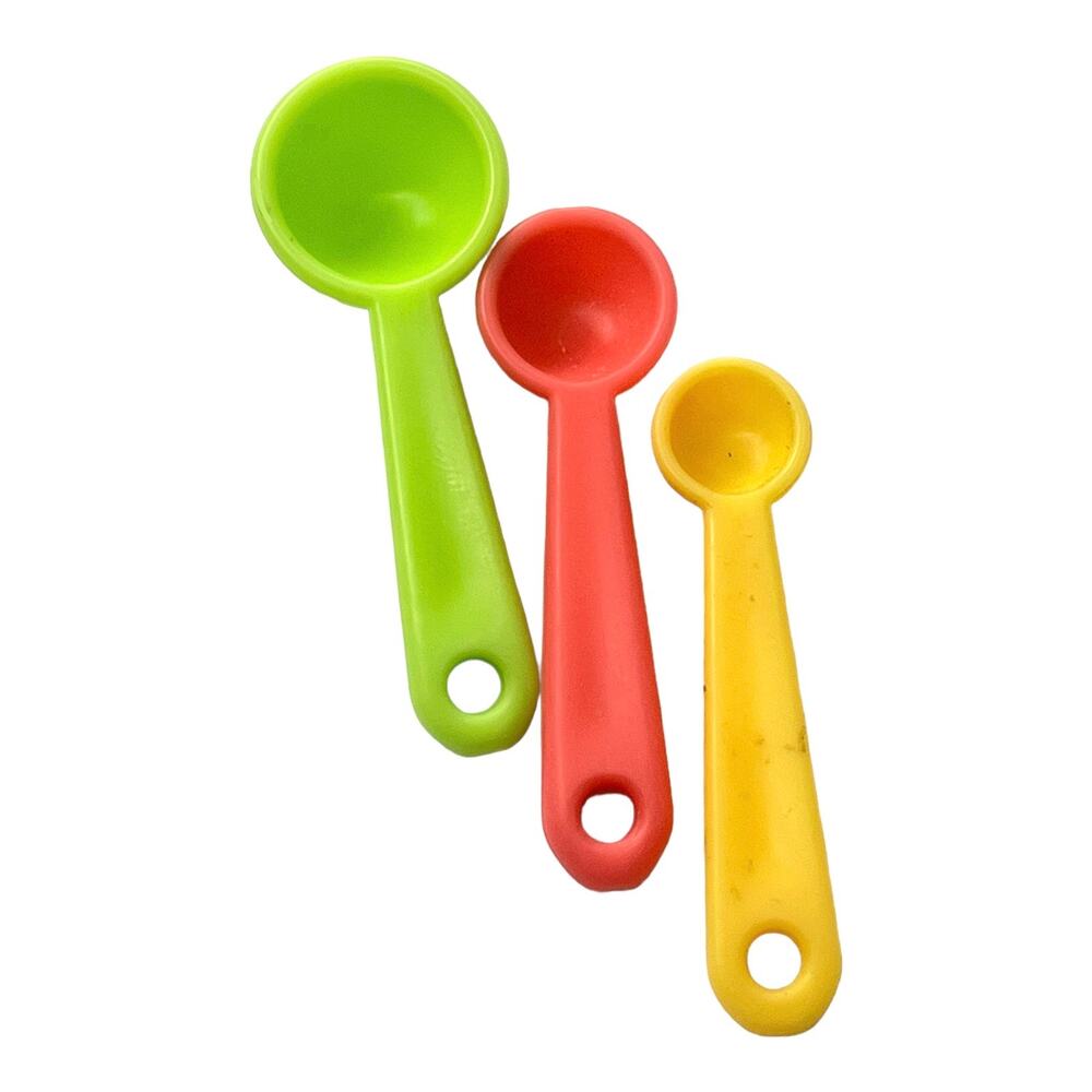 American Girl 3 Measure Spoons Restaurant Cook Kitchen Play Food Bake Accessory